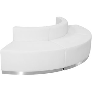 3 Piece Reception Seating in White