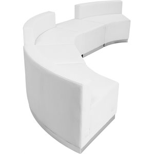 5 Piece Reception Seating in White