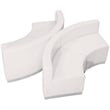 Flash Furniture Hercules Alon 4 Piece Reception Seating in White