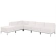 Flash Furniture Hercules Imagination 6-Piece Reception Configuration in Black