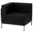 Flash Furniture Hercules Imagination 5-Pc Reception Configuration in Black