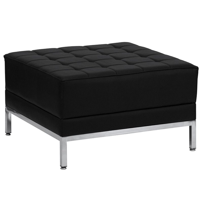 Flash Furniture Hercules Imagination 5-Pc Reception Configuration in Black