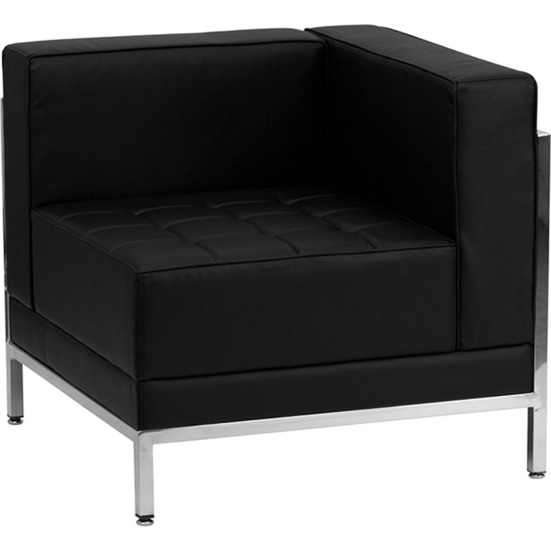 Flash Furniture Hercules Imagination 12-Piece Reception Configuration in Black