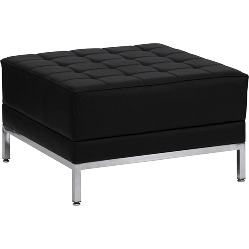 Flash Furniture Hercules Imagination 12-Piece Reception Configuration in Black