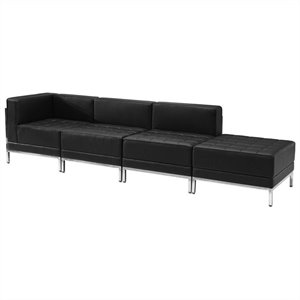 4-Piece Reception Configuration in Black
