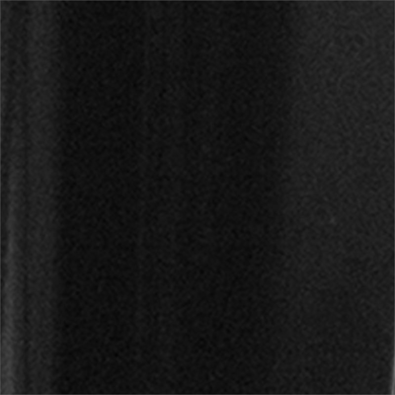 Flash Furniture 3 Piece Square Metal Bistro Dining Set in Black