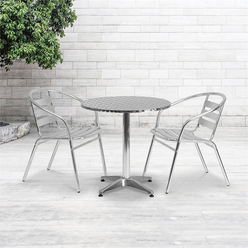 Flash Furniture Aluminum 27.5