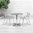 Flash Furniture Aluminum 27.5