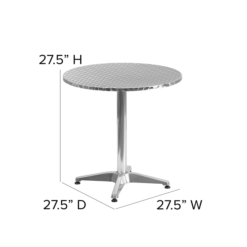 Flash Furniture Aluminum 27.5