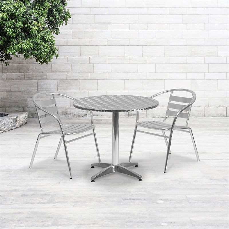 Flash Furniture Aluminum 31.5