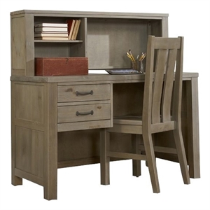 ne kids highlands 2 drawer computer desk with hutch and chair-mer-1211-3