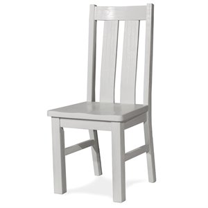 highlands desk chair in white