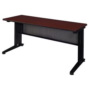 Regency Fusion 66 inch Wooden Training Table in Mahogany Finish