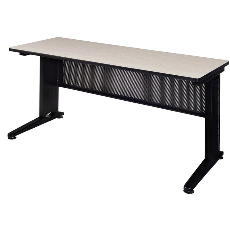 Regency Fusion 66 inch Wooden Training Table in Maple Finish