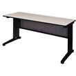 Regency Fusion 66 inch Wooden Training Table in Maple Finish