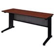 Regency Fusion 72 inch Wooden Training Table in Cherry Finish