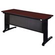 Regency Fusion 72 inch Wooden Training Table in Mahogany Finish