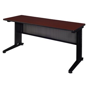 Regency Fusion 72 inch Wooden Training Table in Mahogany Finish