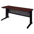 Regency Fusion 72 inch Wooden Training Table in Mahogany Finish