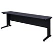 Regency Fusion 84 inch Wooden Training Table with Grey Finish