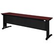Regency Fusion 84 inch Wooden Training Table in Mahogany Finish