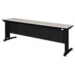 Regency Fusion 84 inch Wooden Training Table in Maple Finish