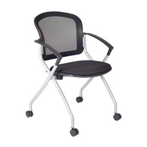 regency cadence nesting chair- black
