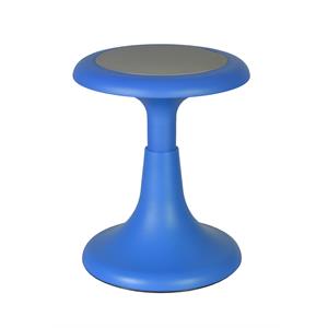 glow 15 in. wobble stool- blue