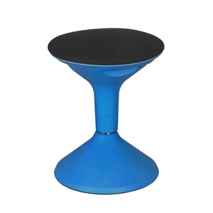 grow height adjustable wobble stool- blue