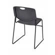 Zeng Stack Chair (8 pack)- Black
