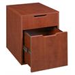 Niche Mod Freestanding Box File Pedestal with no Tools Assembly- Cherry