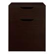 Niche Mod Freestanding Box File Pedestal with no Tools Assembly- Truffle