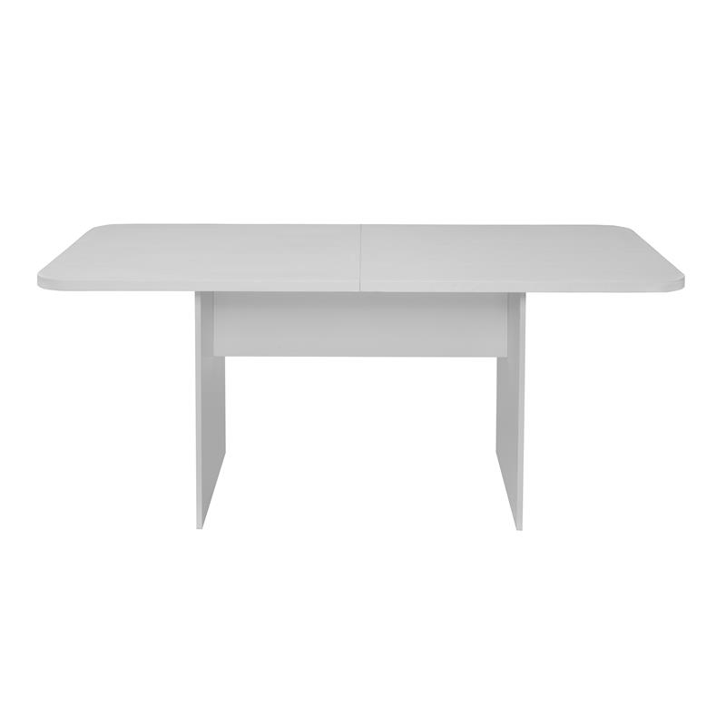 Niche Mod 6 Conference Table With No Tools Assembly White Wood
