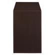 Niche Mod Freestanding File File Pedestal - Truffle/Espresso