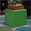 Jean Square Ottoman- Envy Green