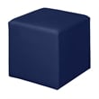 Regency Jean Square Ottoman in Naval Blue