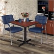 Cain 30in. Square Breakroom Table- Cherry