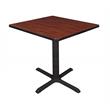 Cain 30in. Square Breakroom Table- Cherry