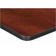 18.5 in. x 26 in. Rectangle Height Adjustable School Desk- Cherry