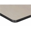 18.5 in. x 26 in. Rectangle Height Adjustable School Desk w/ Storage- Maple