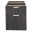 Legacy Box Wood File Pedestal- Ash Grey
