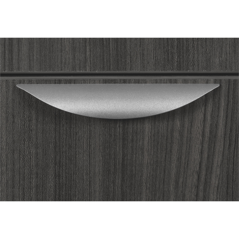 Legacy Wood File Pedestal- Ash Grey