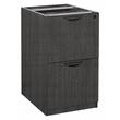 Legacy Wood File Pedestal- Ash Grey