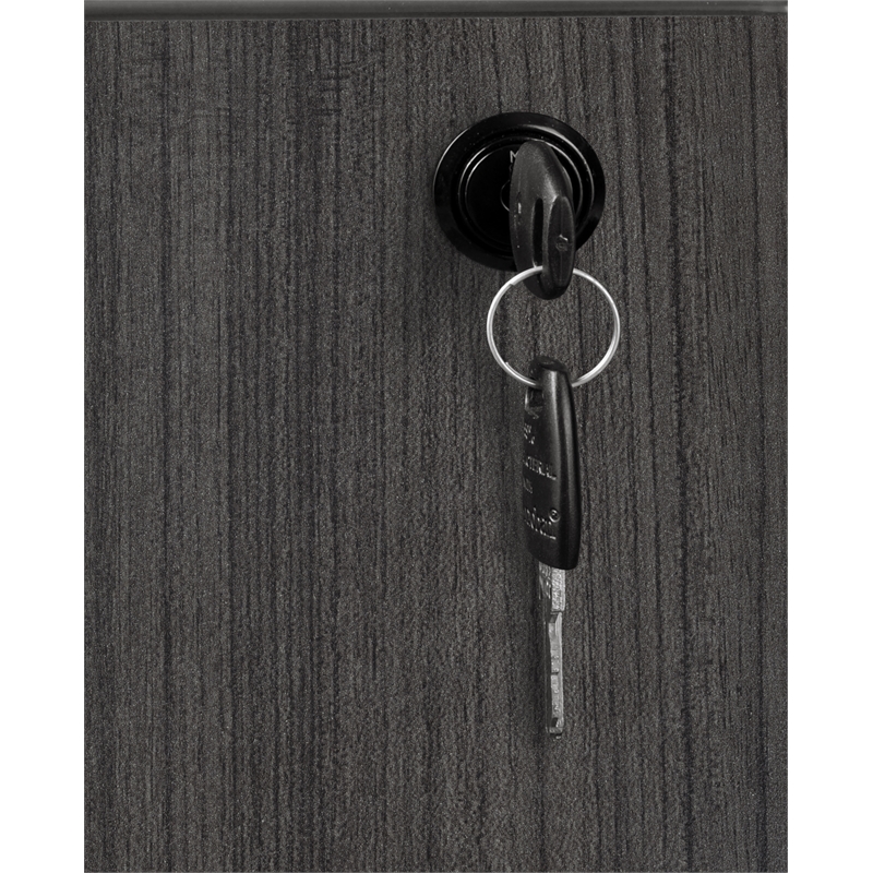 Legacy Wood Lateral File- Ash Grey