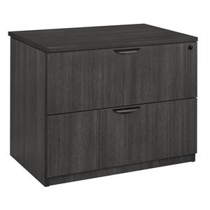 Legacy Wood Lateral File- Ash Grey