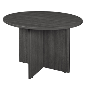 Legacy 42&quot Round Conference Table- Ash Grey