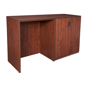 legacy stand up side to side storage cabinet/ desk- cherry