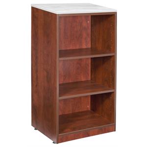 legacy stand up bookcase (w/o top)- cherry