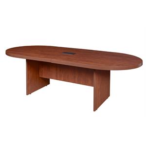 Legacy 95&quot Racetrack Conference Table with Power Data Grommet- Cherry