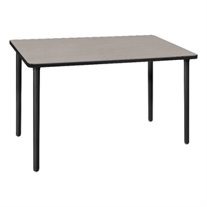 48&quot x 24&quot Kee Folding Training Wood Table- Maple/ Black